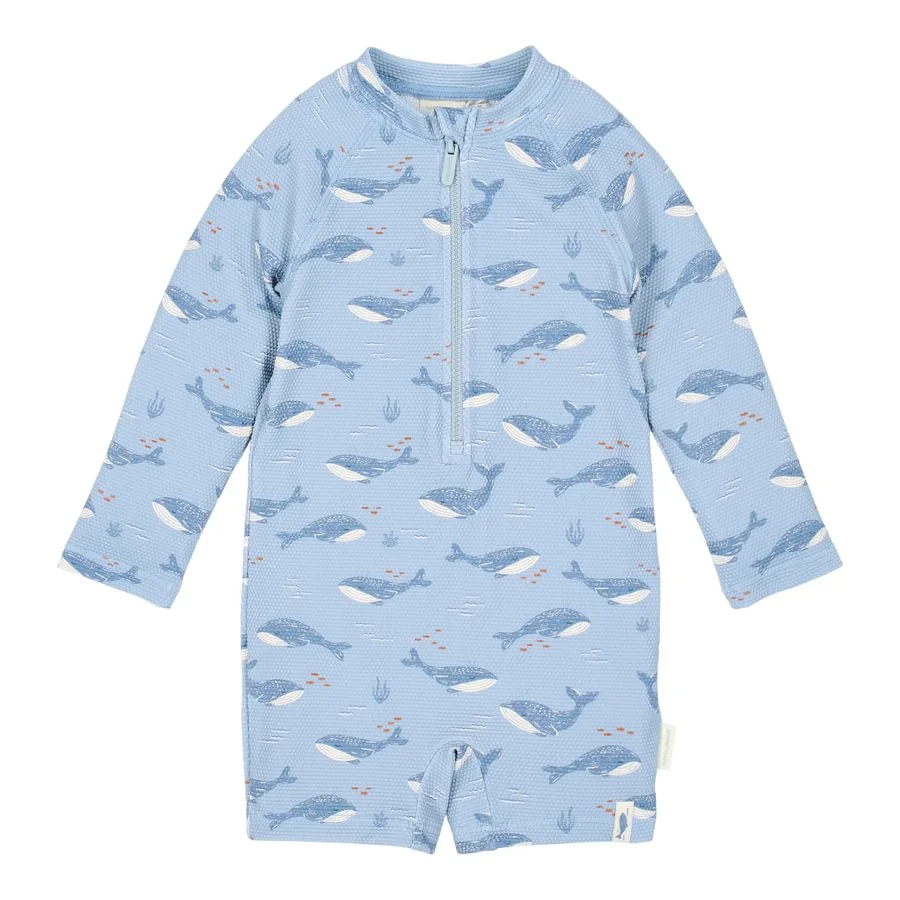 LITTLE DUTCH Fato Banho MG Comprida Ocean Splash
