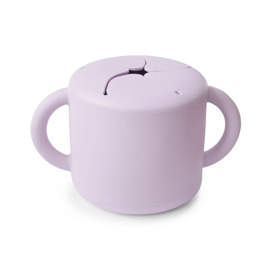 MUSHIE Taça P/ Snack Silicone Soft Lilac