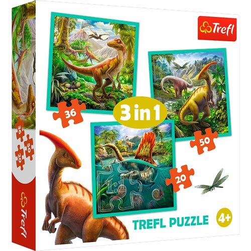 Puzzle 3 em 1 Trefl