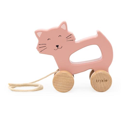 Trixie Pull Along Toy  Mrs. Cat