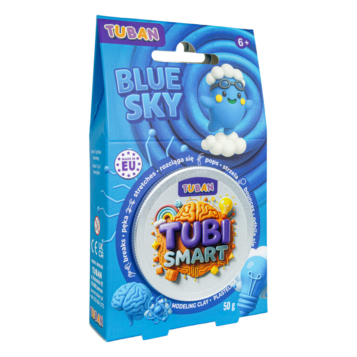 TUBAN Tubi Smart Massa Modelar 50g Blue Sky