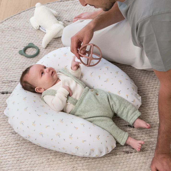 Almofada Amamentação Softy Flower Yellow Doomoo