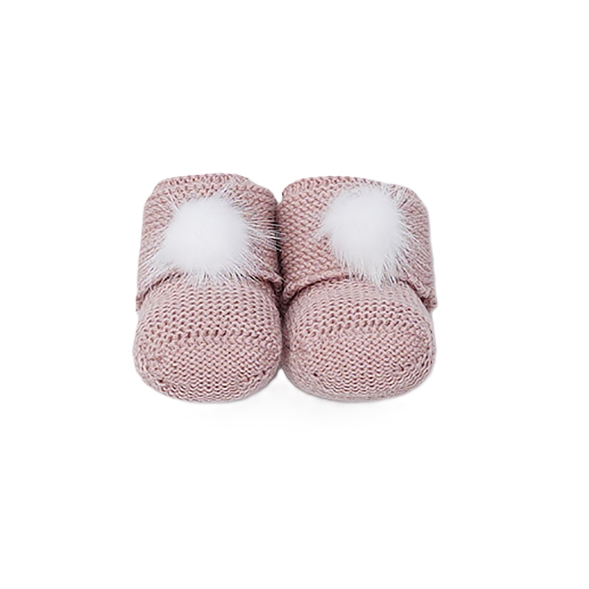 Botitas pompom rosa Pangasa Baby
