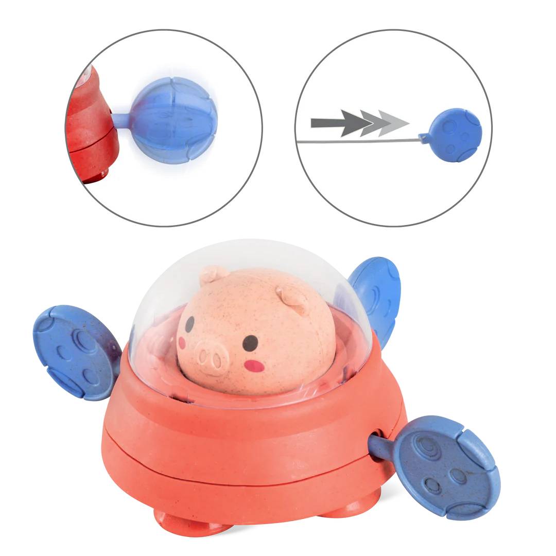 TIGER TRIBE Barco a Remo p/ Banho - Space Piggy