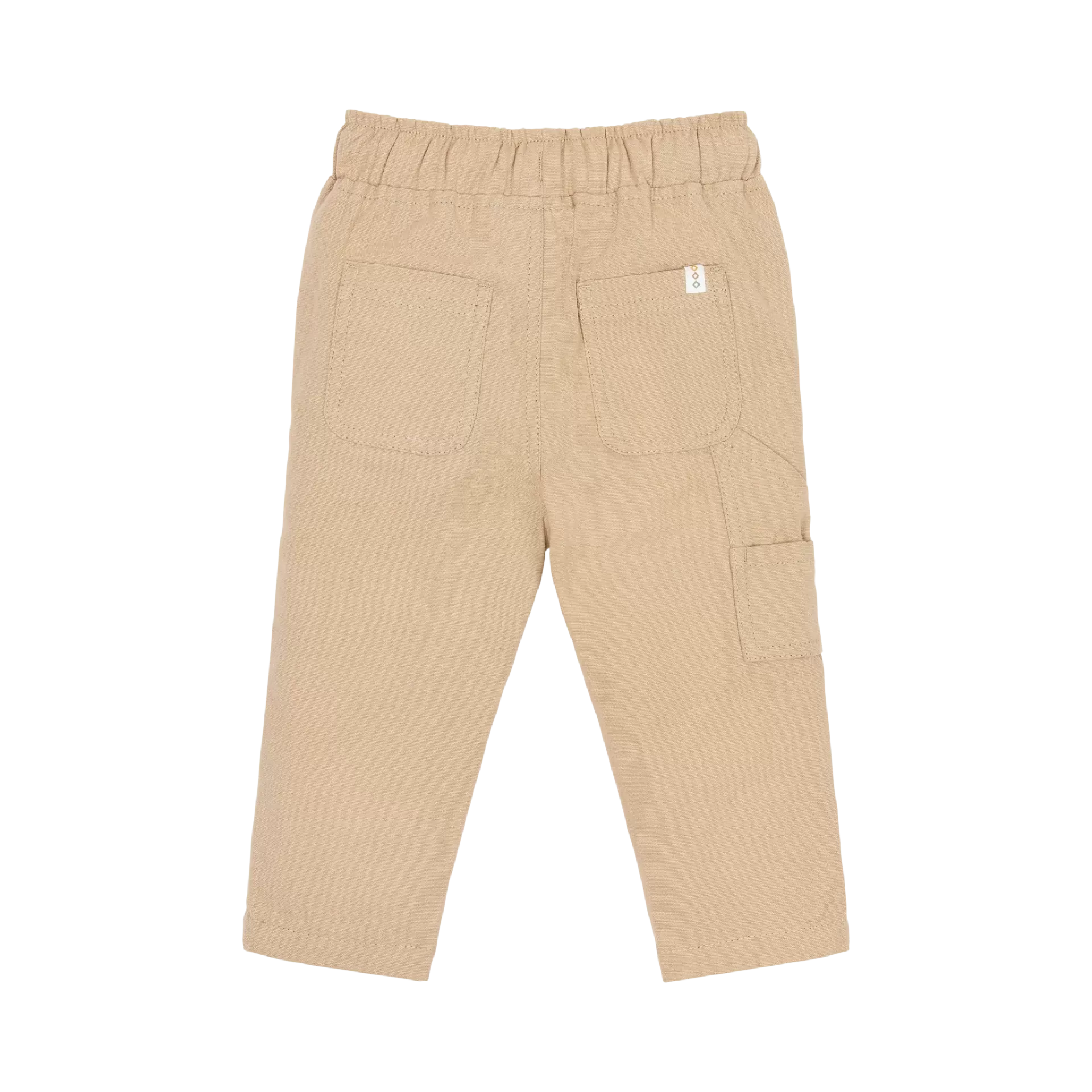 LITTLE DUTCH Calças Cargo Taupe