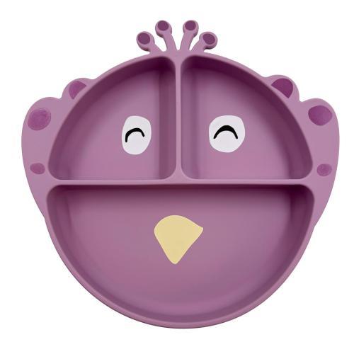 TRIXIE Prato Silicone c/ Divisórias e Ventosa Mrs. Peacock