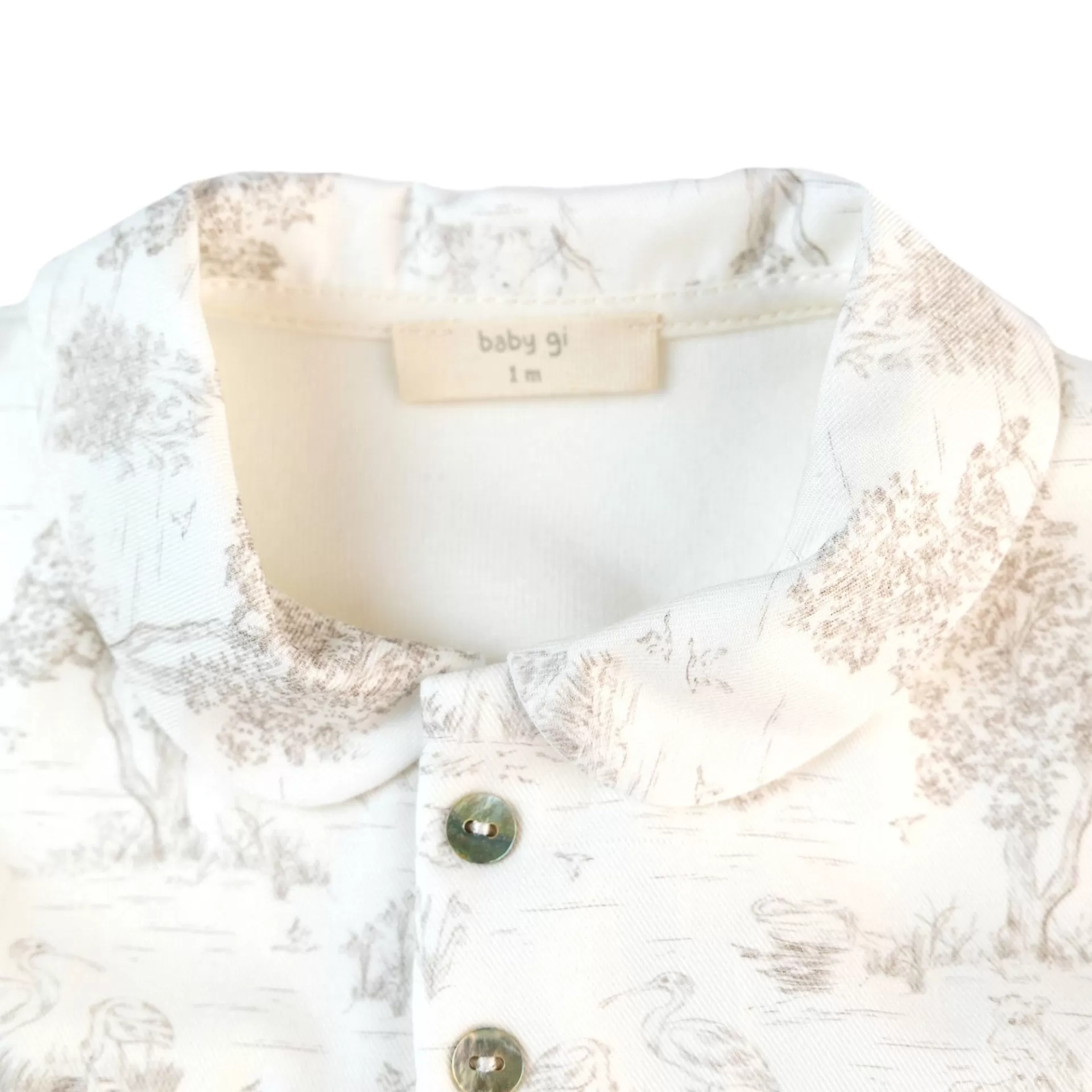 BABY GI Conjunto 2 Pçs Bebé Veludo Country