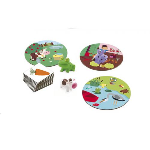 DJECO Little Association - Jogo de Observação e Rapidez