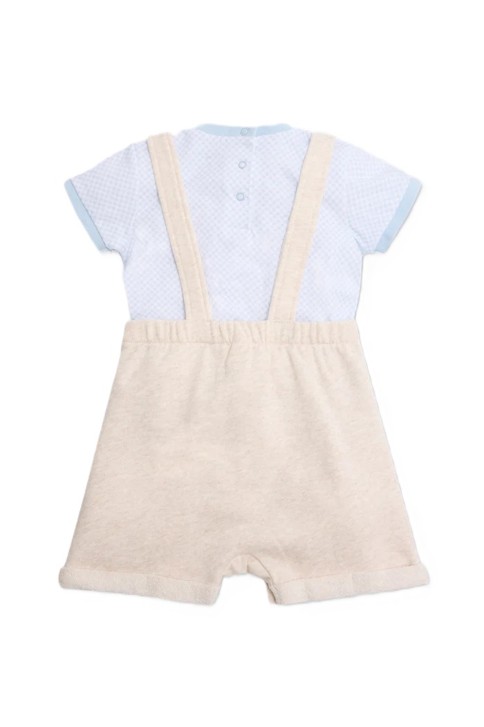 YSABEL MORA Jardineiras Lontra c/ T-Shirt