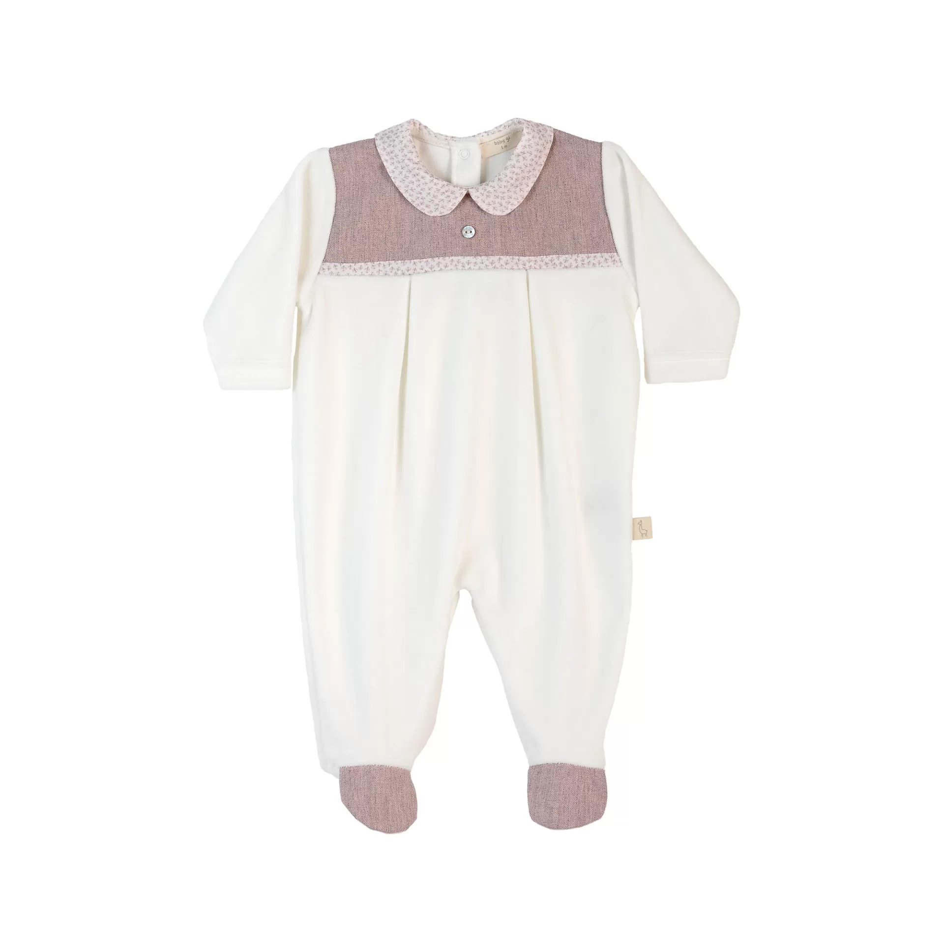BABY GI Babygrow Riverside Pérola e Rosa