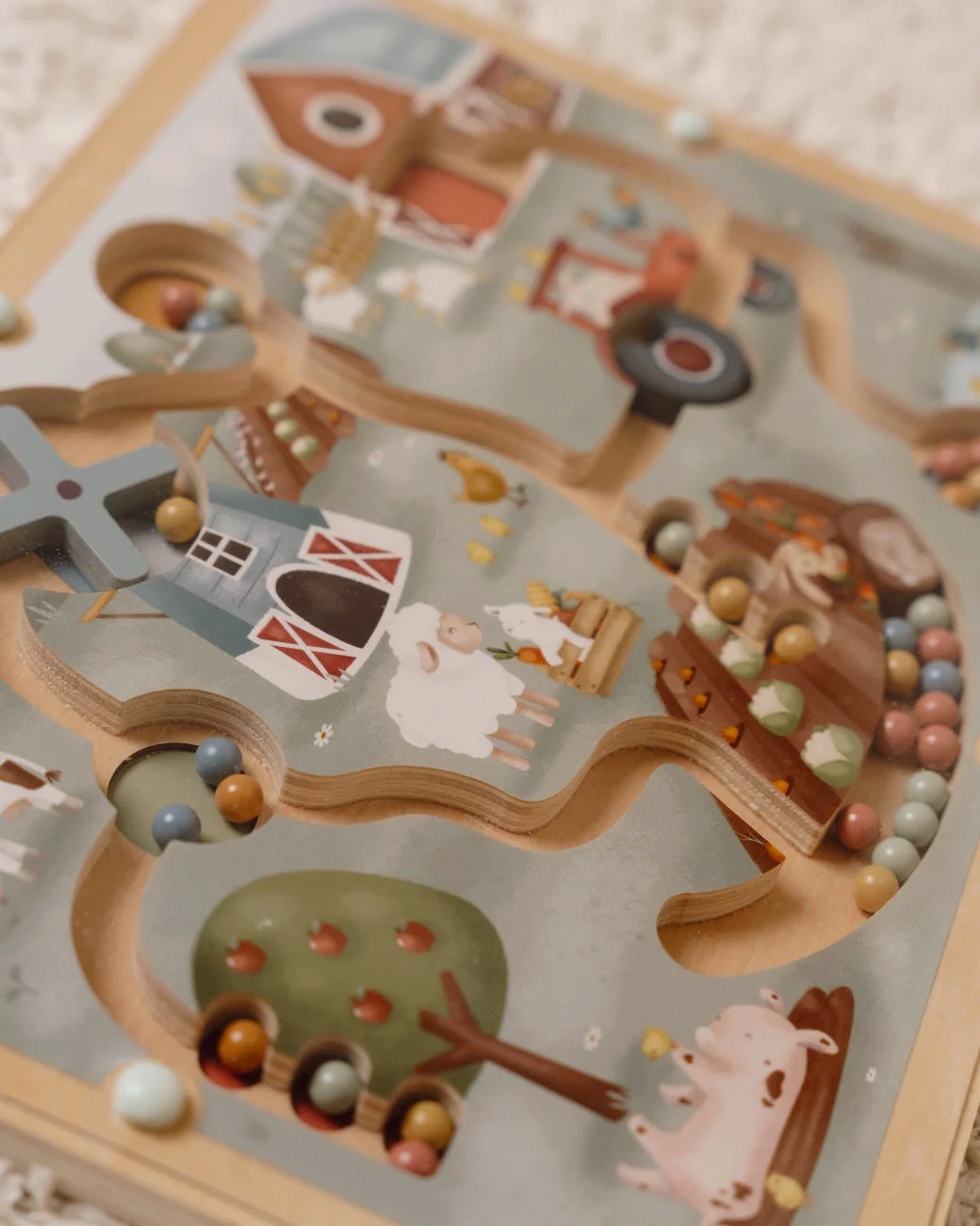 LITTLE DUTCH Labirinto Magnético Little Farm