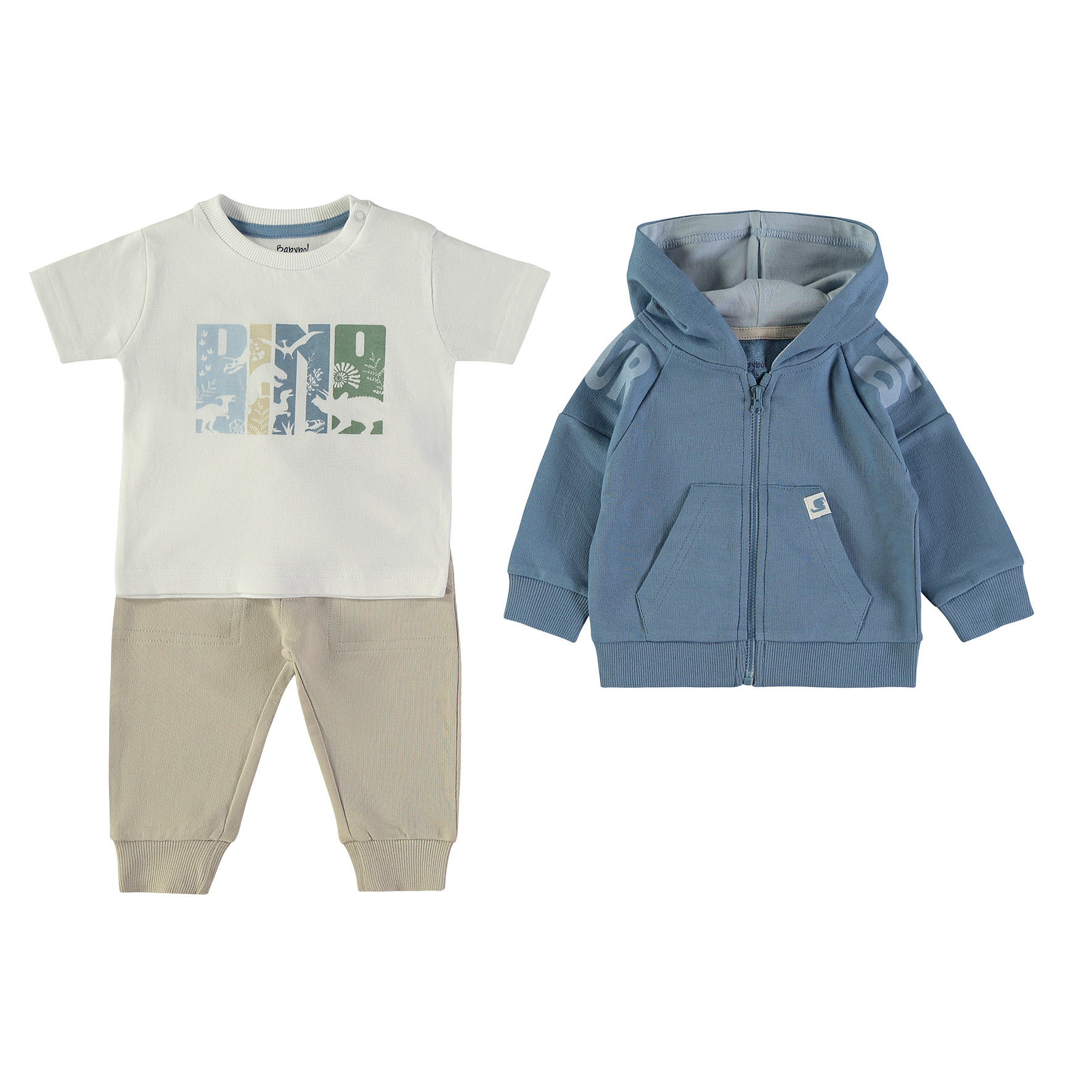 BABYBOL Conjunto 3 Pçs Dinosaur