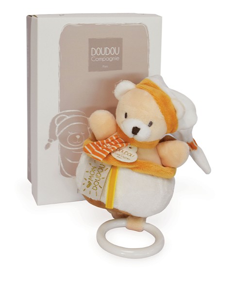DOUDOU ET COMPAGNIE Caixa Música MEli-MELO Urso 20 cm