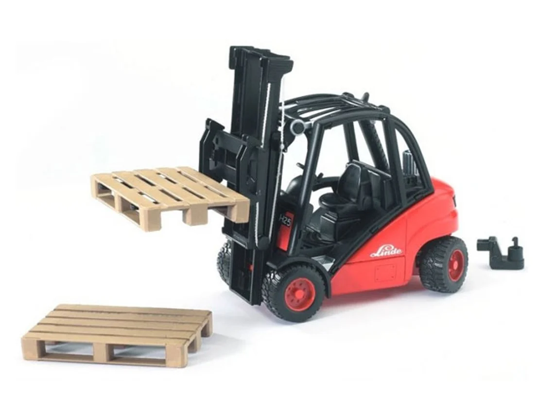 Linde H30D Empilhador com 2 paletes