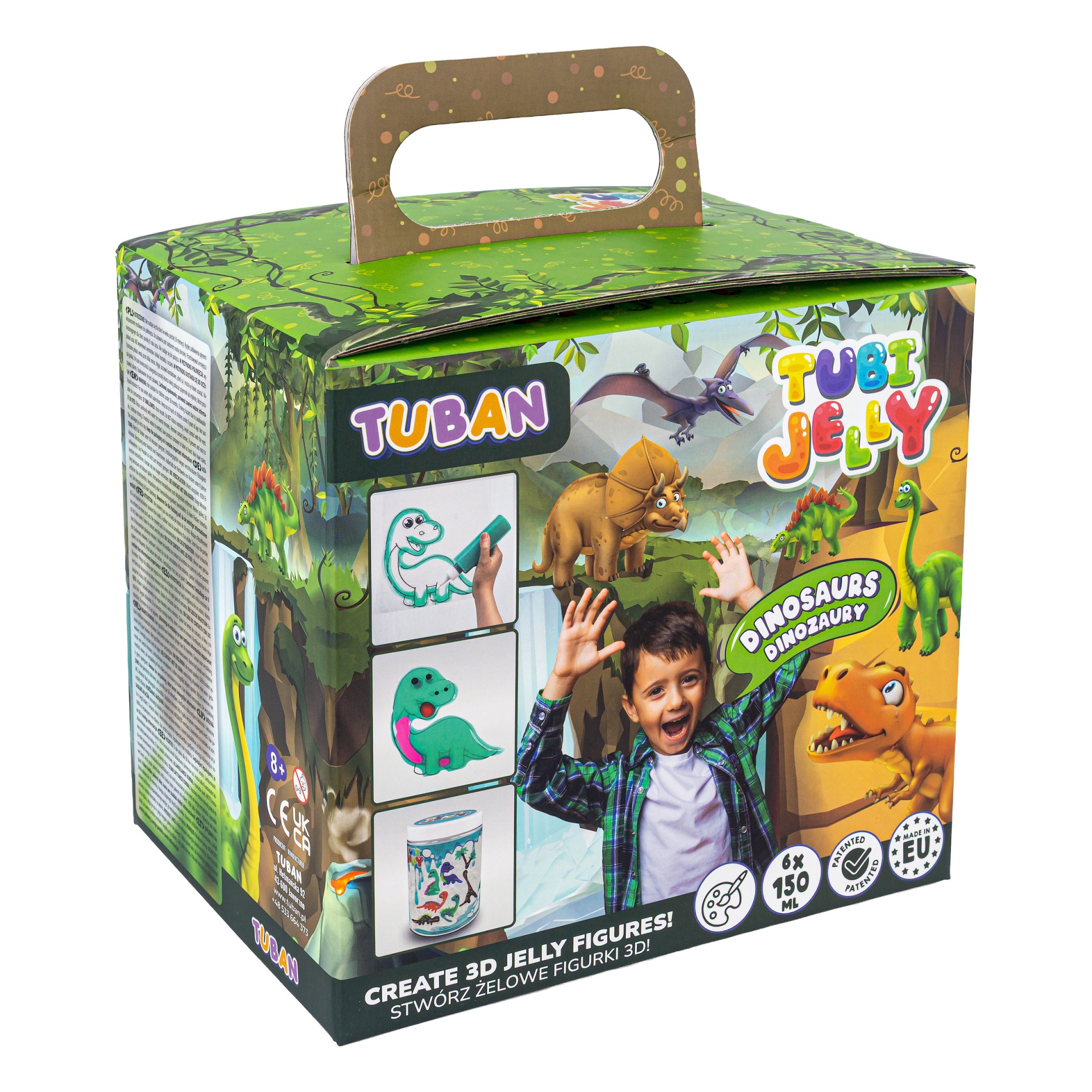 TUBAN Set Tubi Jelly Dinossauros
