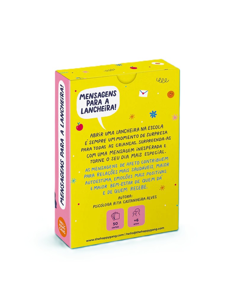 THE HAPPY GANG Mensagens Para A Lancheira