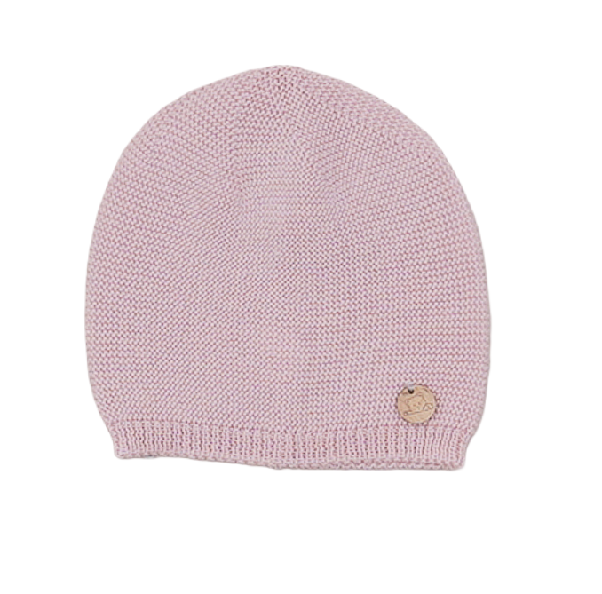 Gorro Recém Nascido Rosa Vintage Pangasa