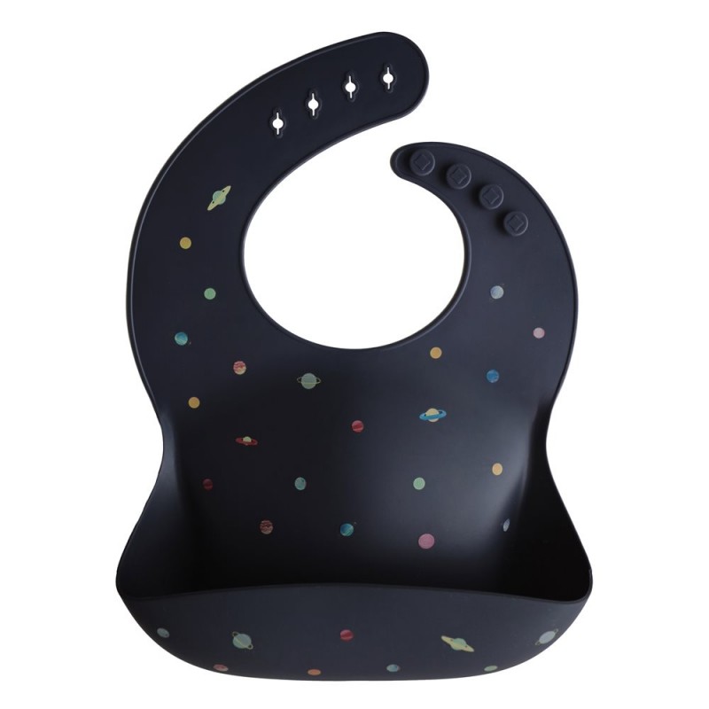 MUSHIE Babete Silicone Print Planets