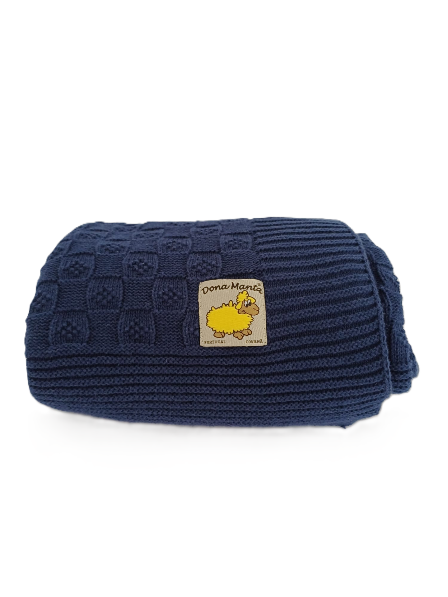 Manta Tricotada de Algodão para Bebé