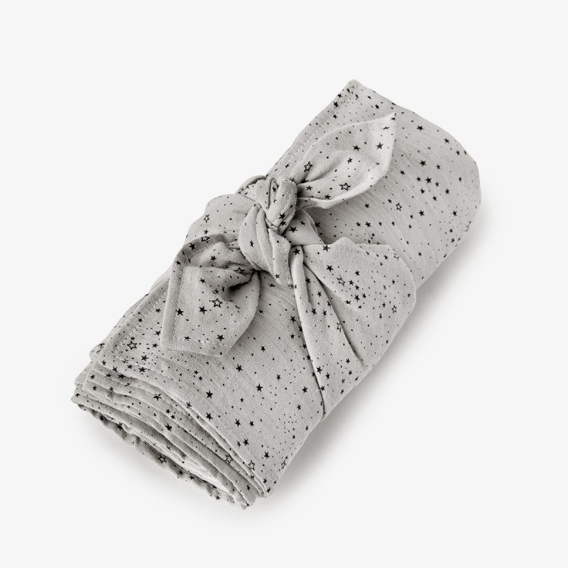 BabyShower conjunto musselinas stone sky