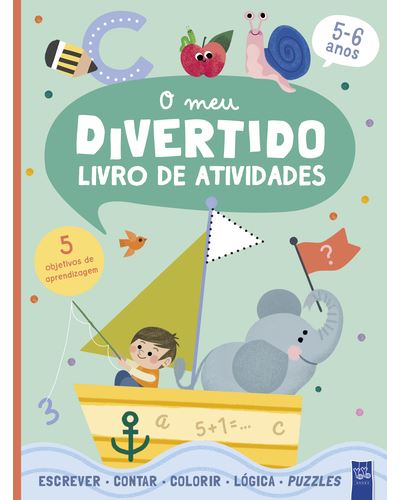 O Meu Divertido Livro de Atividades 5-6Anos