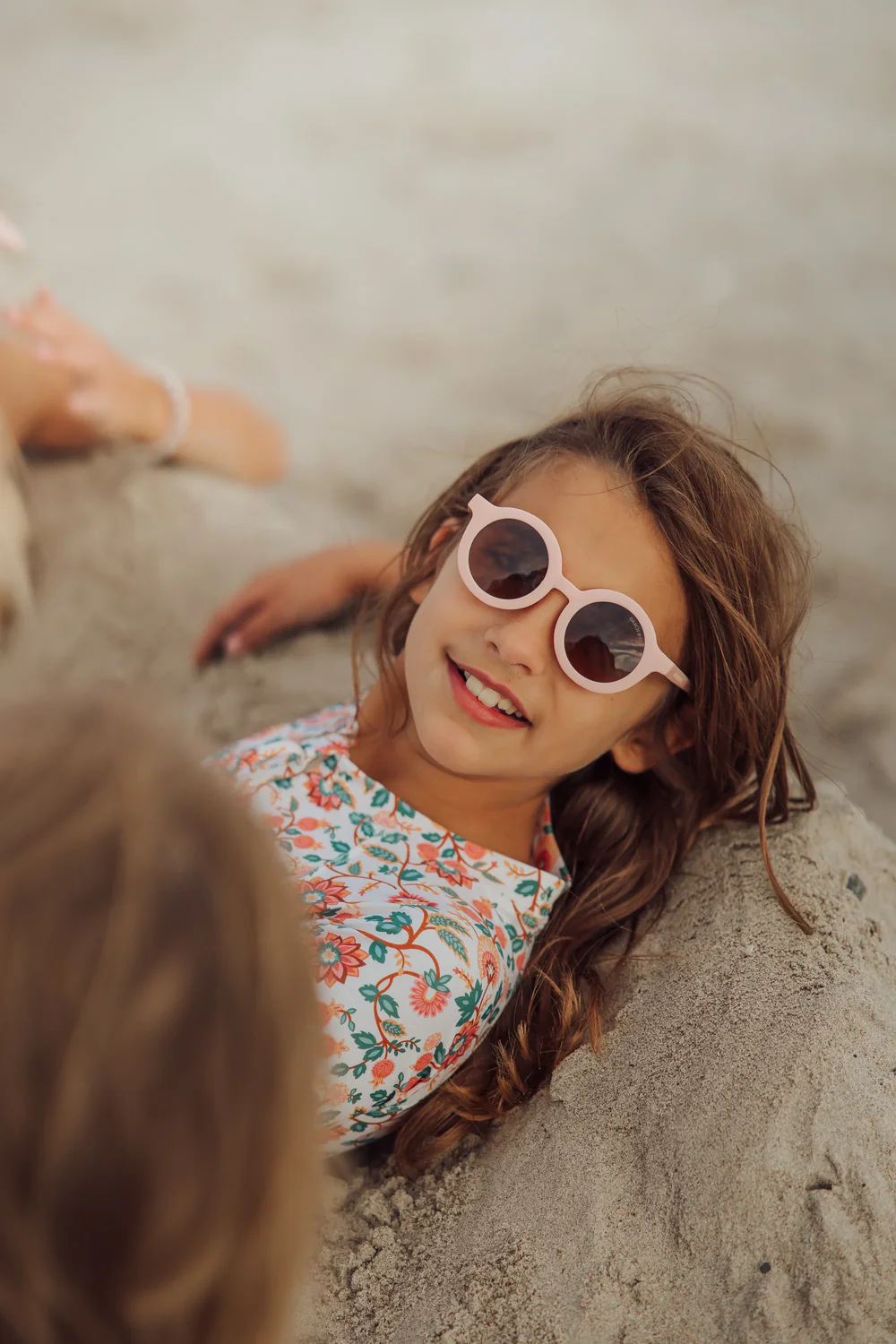 Grech & Co. Óculos de Sol Polarizados Redondos Blush 18m a 10A
