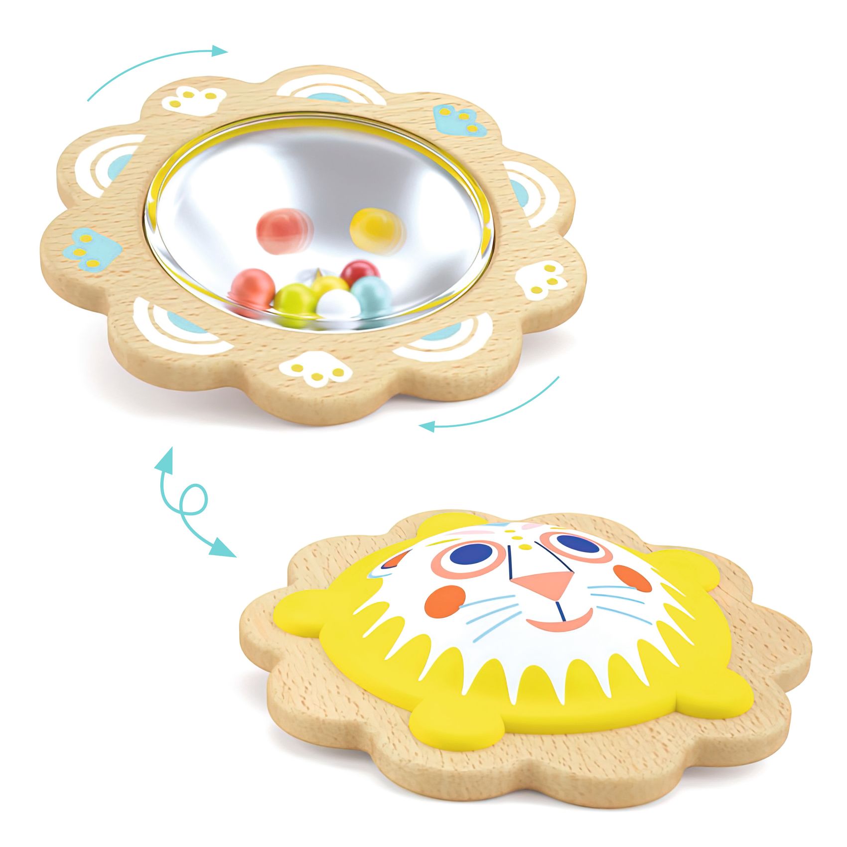 BabyCup - Chocalho com Superfície Refletora