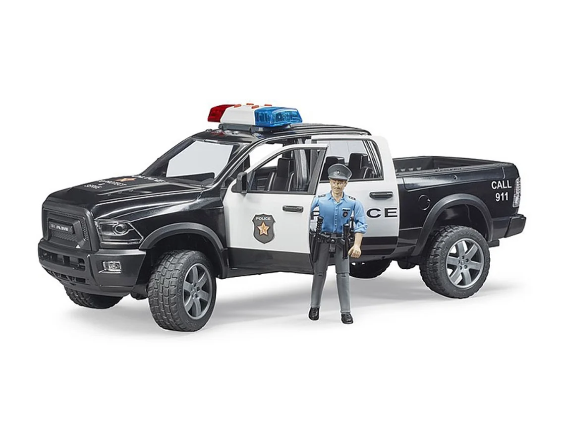 Carrinha Pick Up RAM 2500 com Polícia