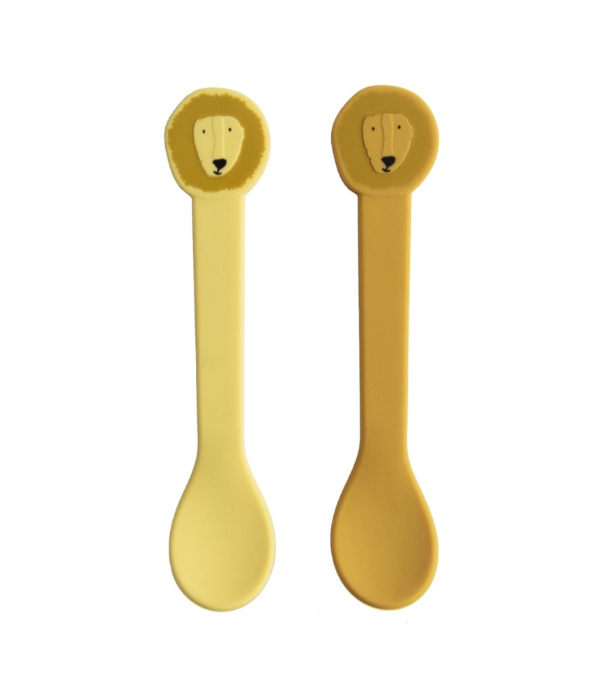 Trixie Colher de Silicone Pack 2 - Mr. Lion