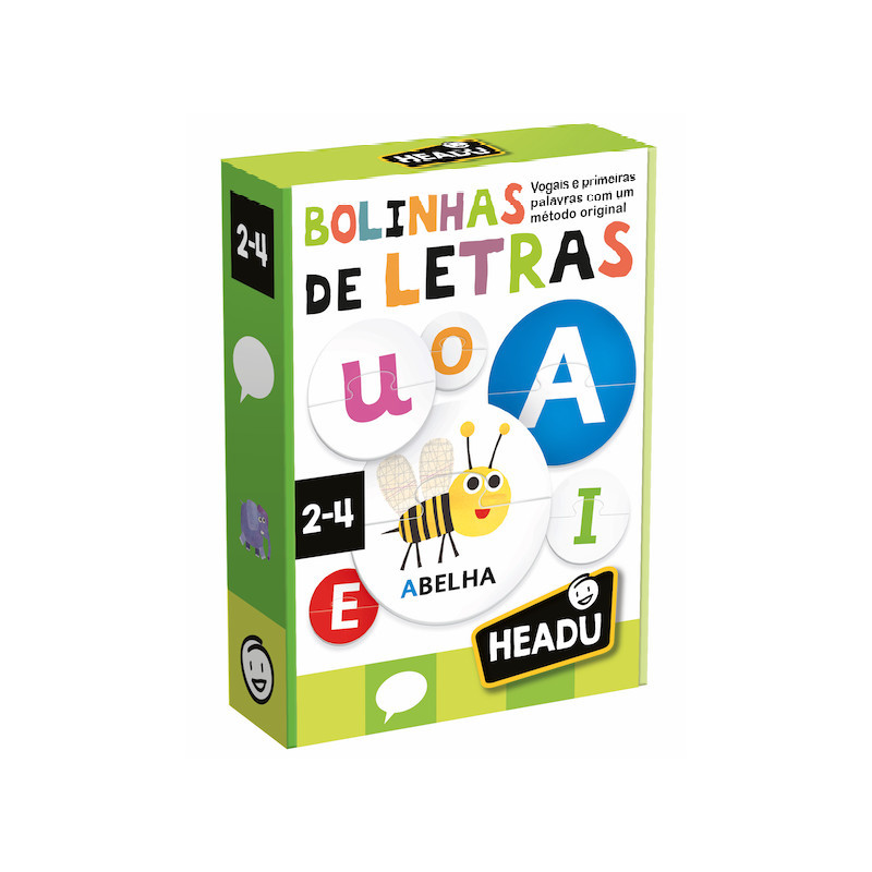 Puzzle Bolinhas de Letras HEADU