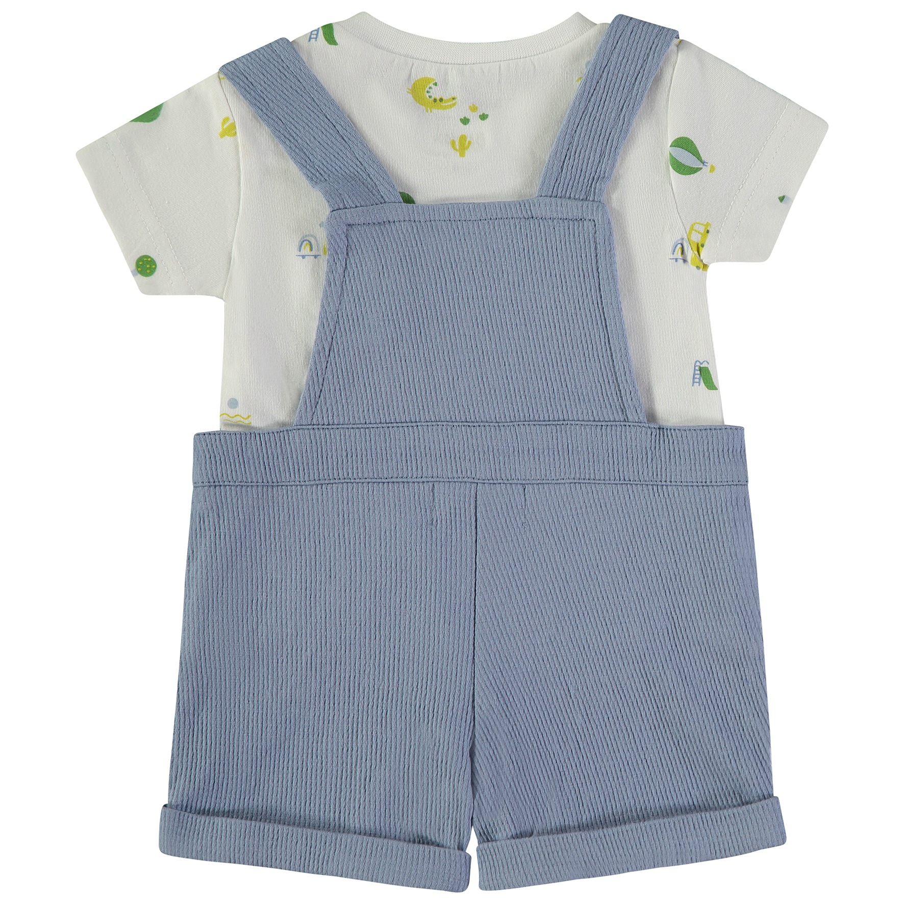 BABYBOL Jardineiras e T-Shirt Balões