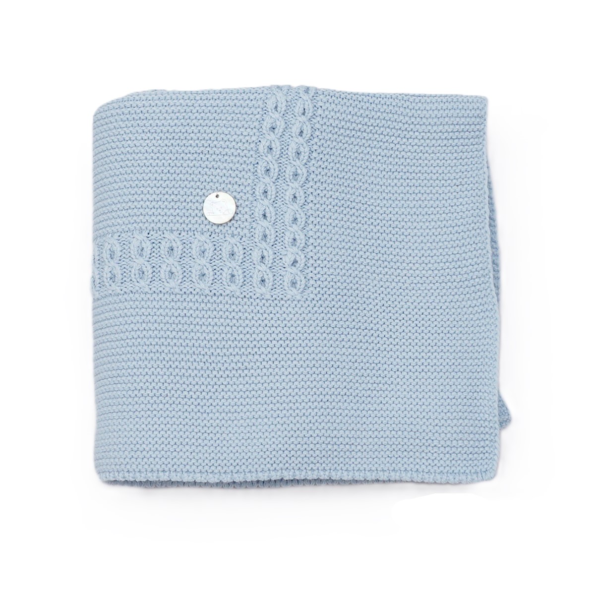 Manta bebé zafiro azul Pangasa Baby