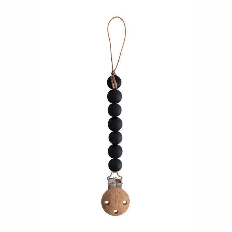 MUSHIE Prende Chupeta M. Halo Black