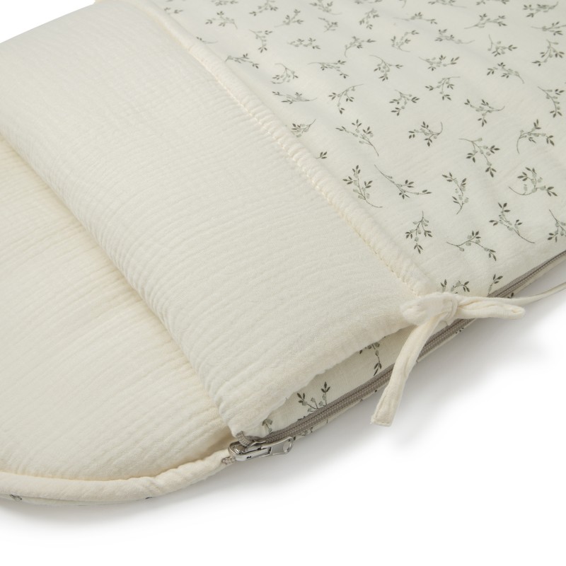 BabyShower saco passeio comfort olive bloom