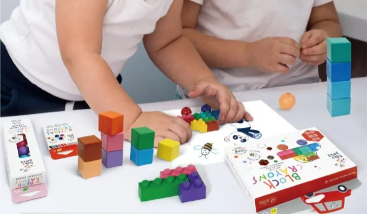 Block Crayons Carro Haku Yoka