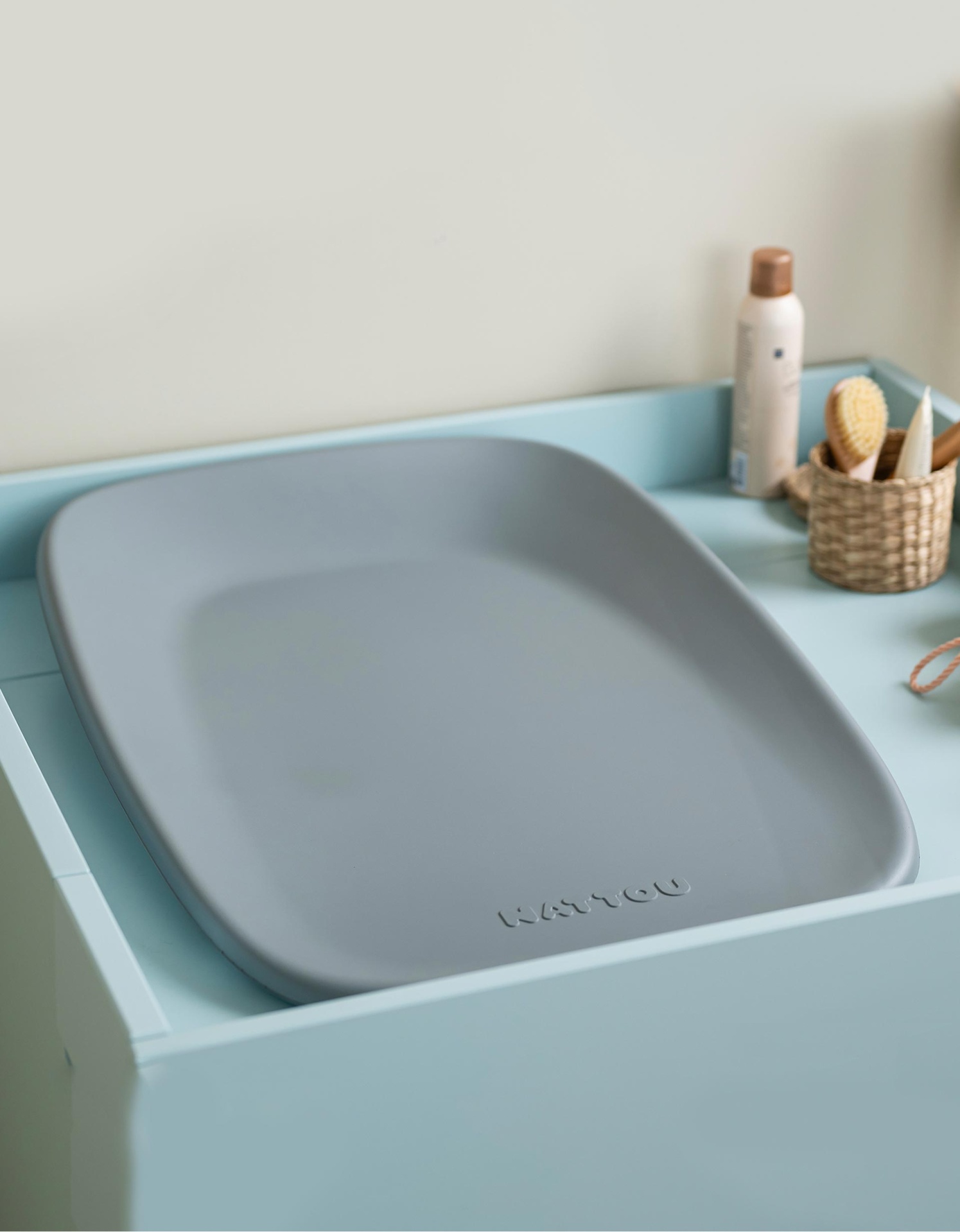 Nattou - Muda Fraldas Cinzento -  70X50