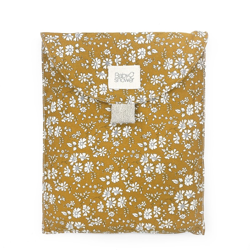 BabyShower bolsa 1ª roupa capel mustard