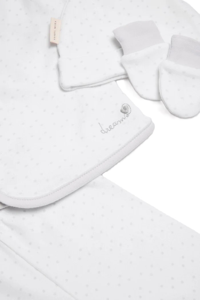 Conjunto Primeira Roupa Ysabel Mora