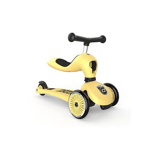 SCOOT & RIDE Trotinete Evolutiva HIGHWAYKICK 1 Limão