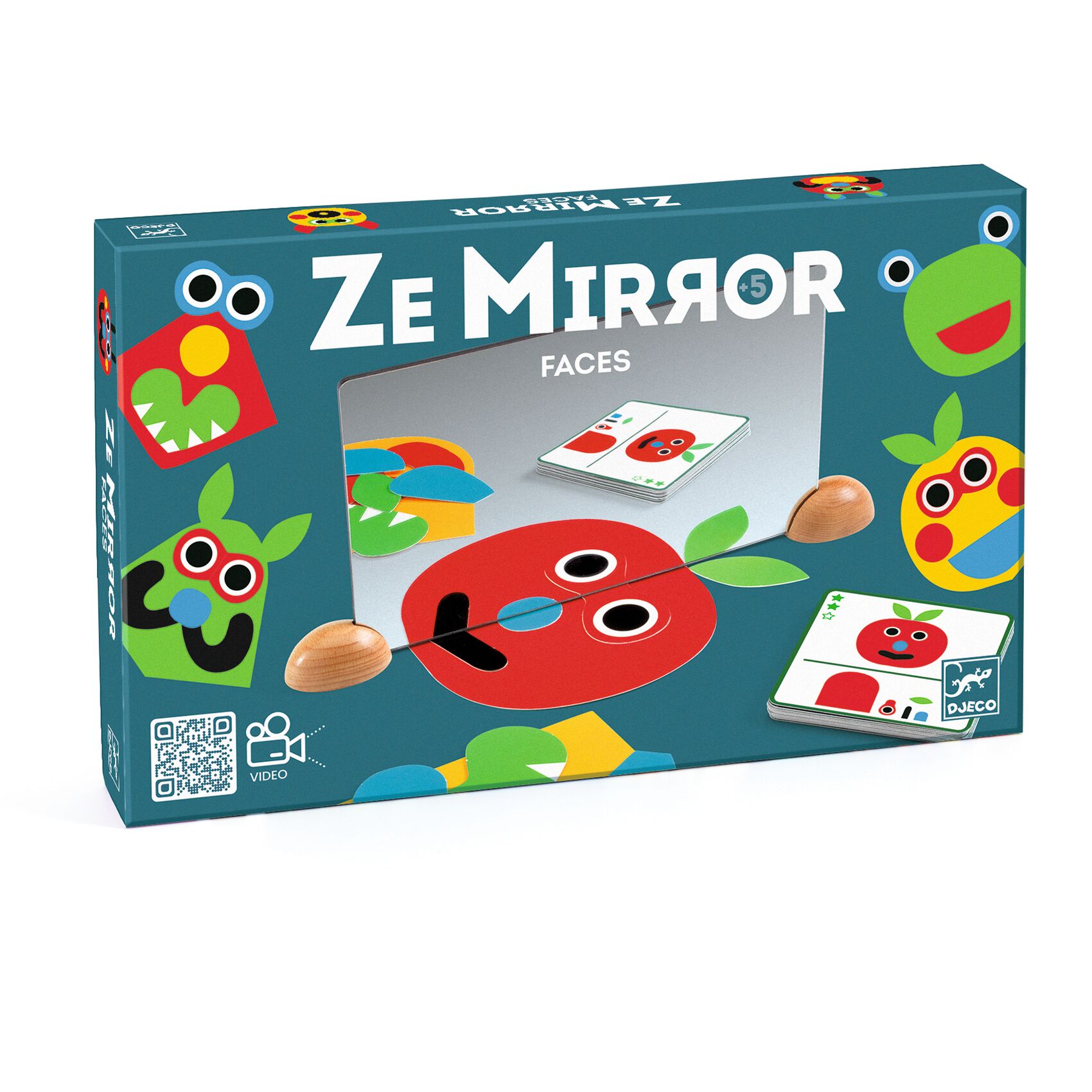 Ze Mirror Rostos - Jogo de Reflexos Em Espelho