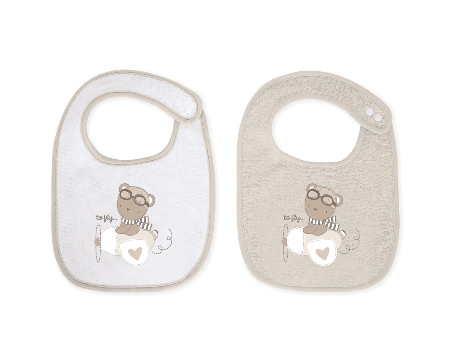 KIKKABOO Conj. 2 Babetes Dreamy Flight Beige
