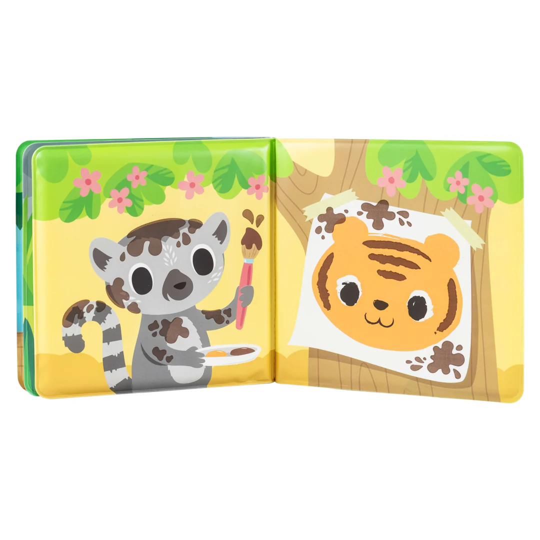 TIGER TRIBE  Livro de Banho Messy Jungle