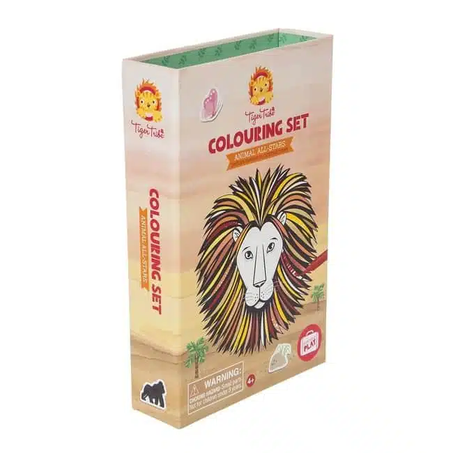 TIGER TRIBE Conjunto de Colorir - Animais
