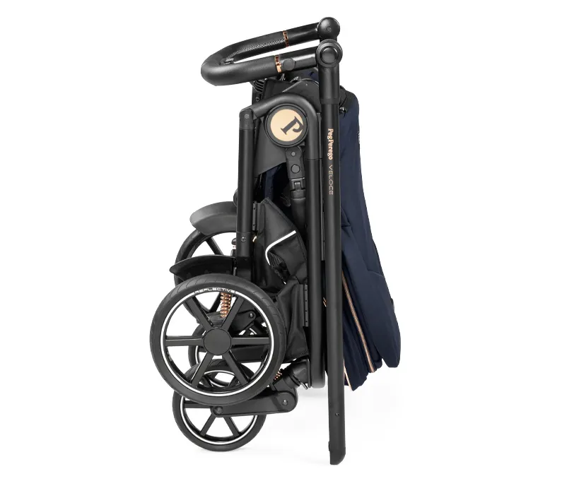 TRIO Carrinho + Alcofa + Cadeira Auto Blue Shine PegPerego - ARTIGO EXPOSIÇÃO