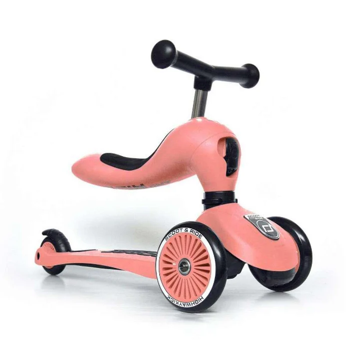 SCOOT & RIDE Trotinete Evolutiva HIGHWAYKICK 1 Pêssego