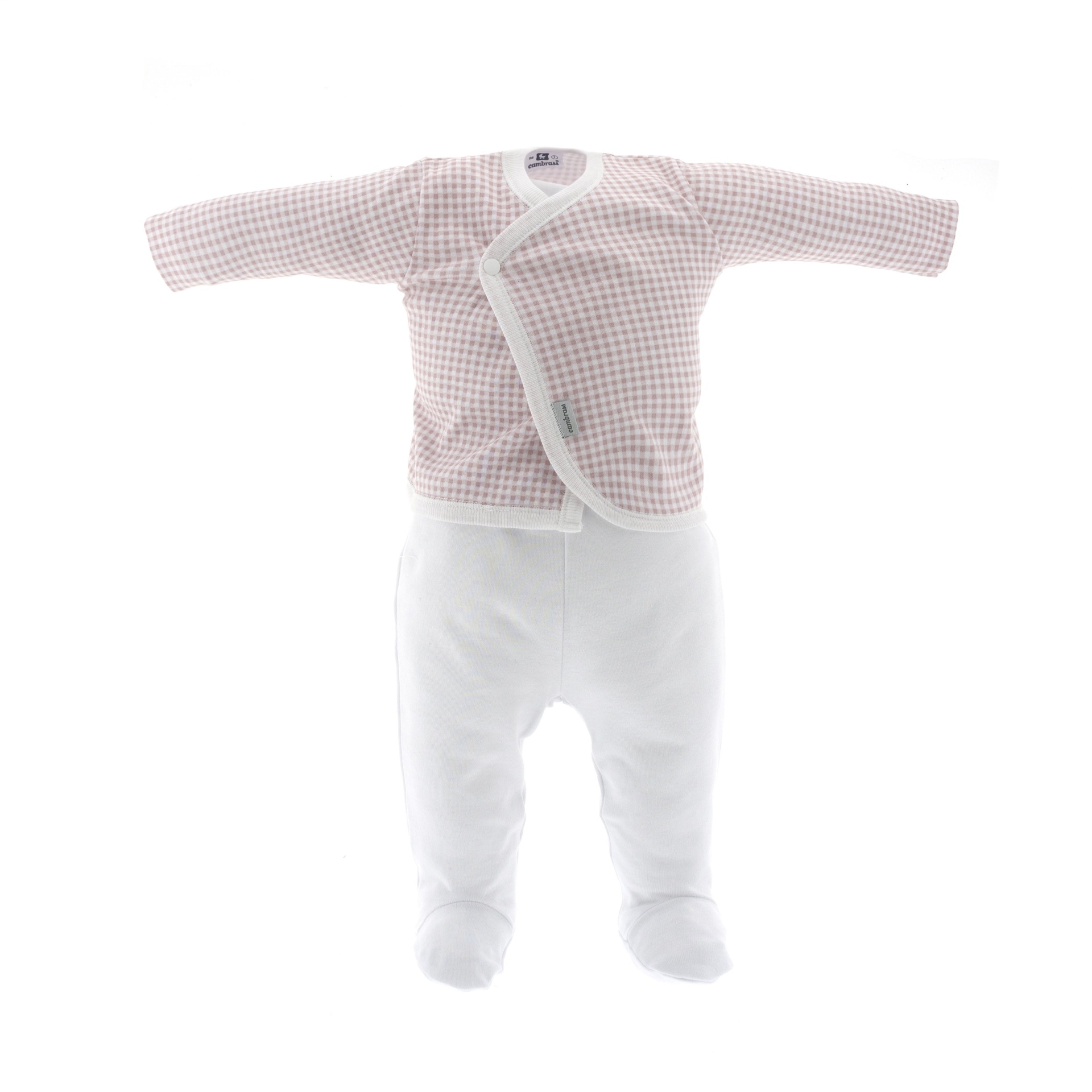 Conjunto 2 Peças Primeira Roupa Rosa Cambrass