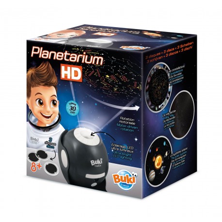 Planetário HD c/ 3 discos espaciais Buki