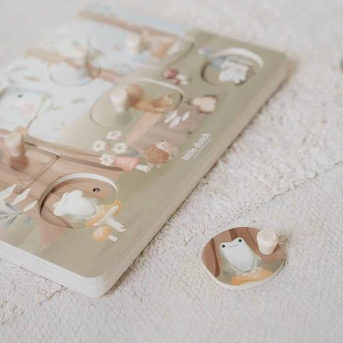 LITTLE DUTCH Puzzle de Sons Forest Friends