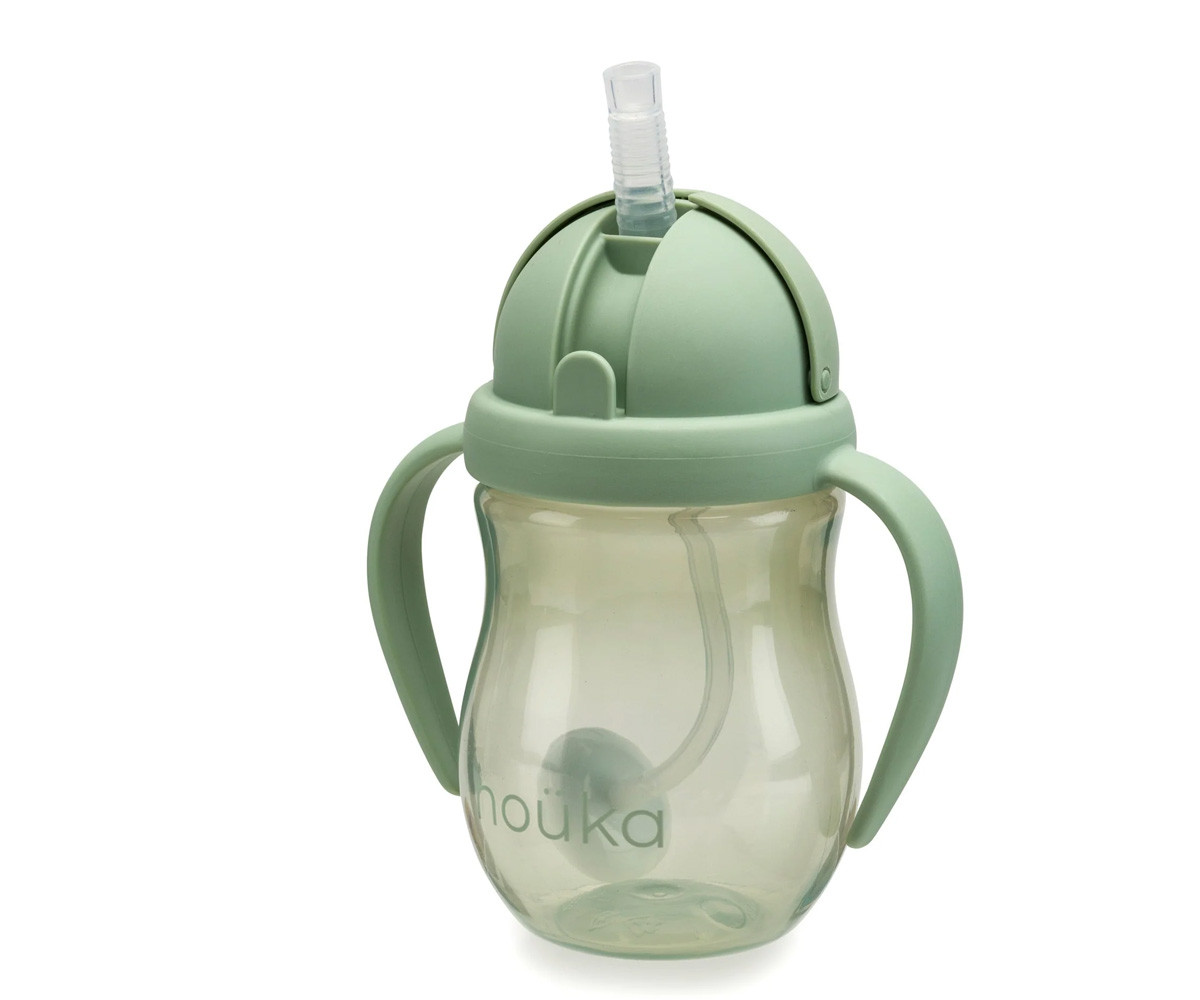 Noüka Copo Antiderrame c/ Pallhinha 240 ml Moss