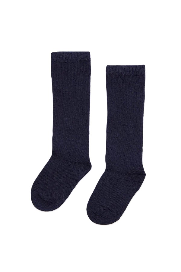 Meias Altas Bebé Marinho Ysabel Mora